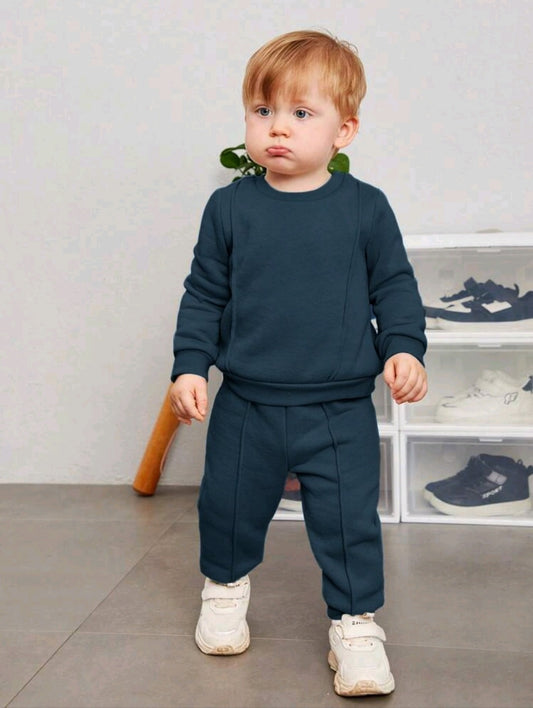 BLUE WINTER KIDS SWEAT SUIT