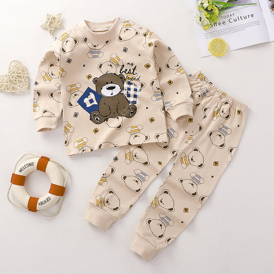 BEST FRIEND TEDDY FULL SLEEVE PJ SET