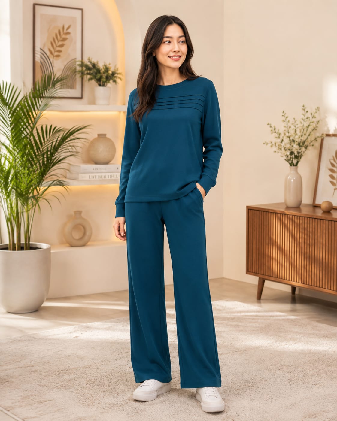 Green Comfort Women Lounge Wear