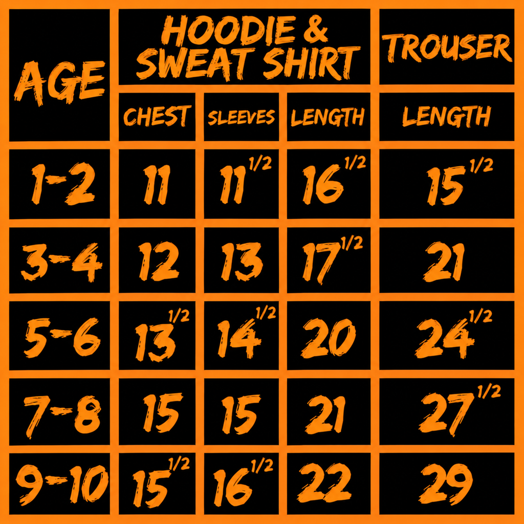 ROYAL BLUE & BLACK WINTER KIDS SWEAT SUIT