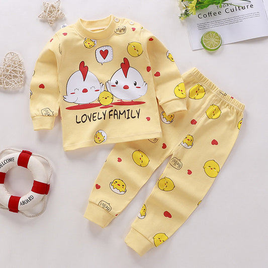 LOVELY FAMILY PRINTED FULL SLEEVE PJ SET