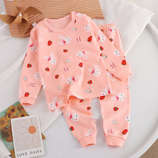 HAPPY RABBIT PRINTED FULL SLEEVE PJ SET